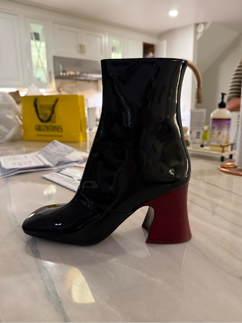 Chloe Black Patent Boot new eu 39